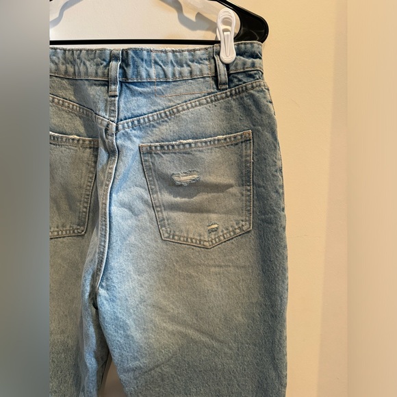 Zara distressed straight leg denim - Picture 4 of 6